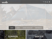 Tablet Screenshot of norfin.info
